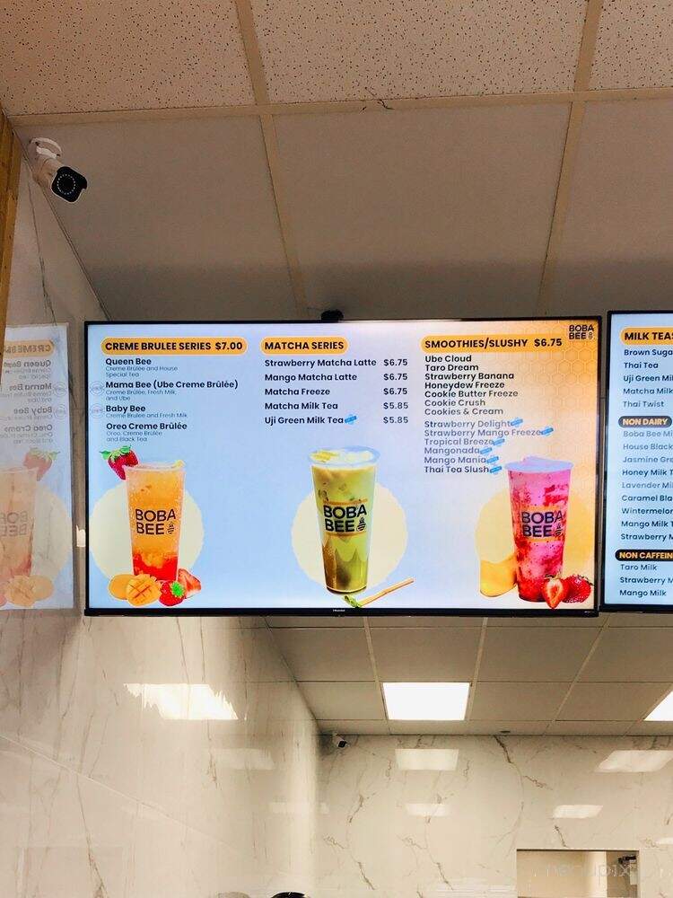 Boba Bee - Temecula, CA menu_pic