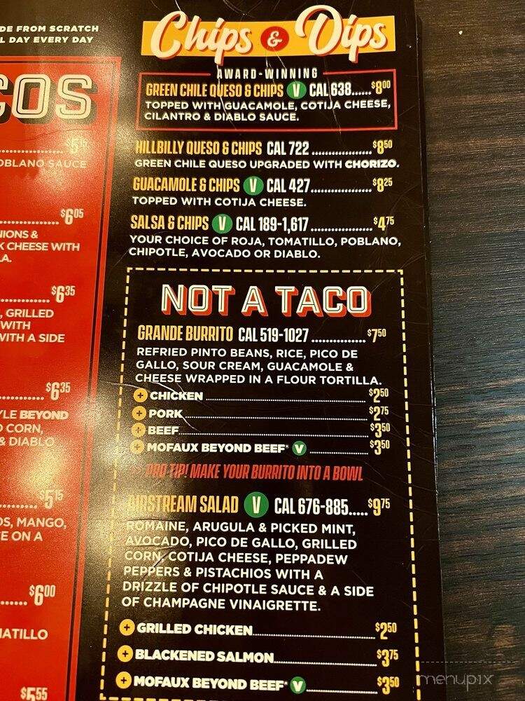 Torchy's Tacos - Liberty Township, OH menu_pic