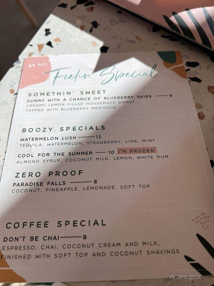 Box St. All Day - San Antonio, TX menu_pic