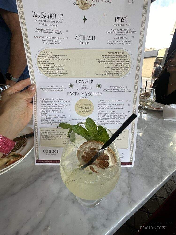Roman Wolves - San Diego, CA menu_pic