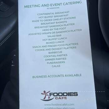 Carle Place Deli by Foodies Cafe - Carle Place, NY menu_pic