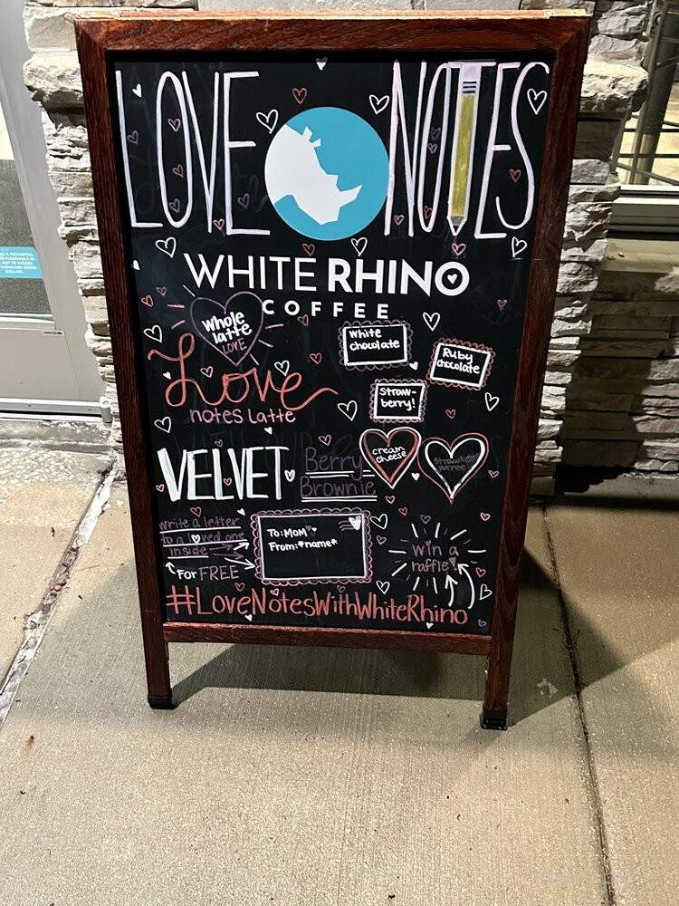 White Rhino Coffee - Frisco, TX menu_pic