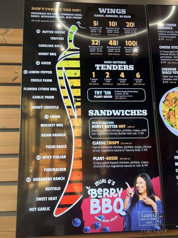 Detroit Wing Company - Tampa, FL menu_pic