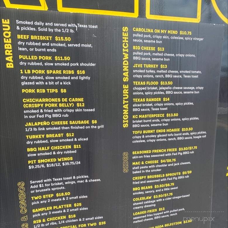 Federalist Pig - Hyattsville, MD menu_pic