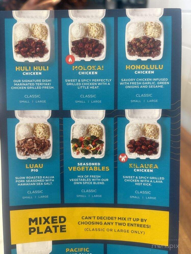 Hawaiian Bros Island Grill - Tucson, AZ menu_pic