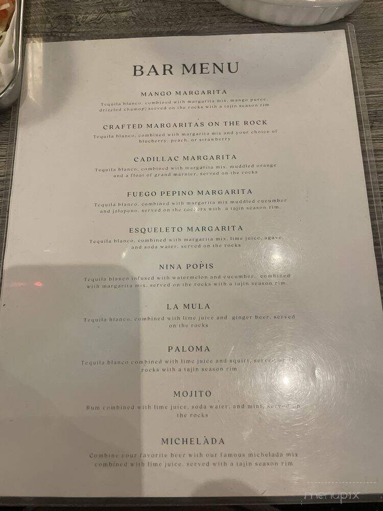 Tacos Al Fuego - Riverside, CA menu_pic