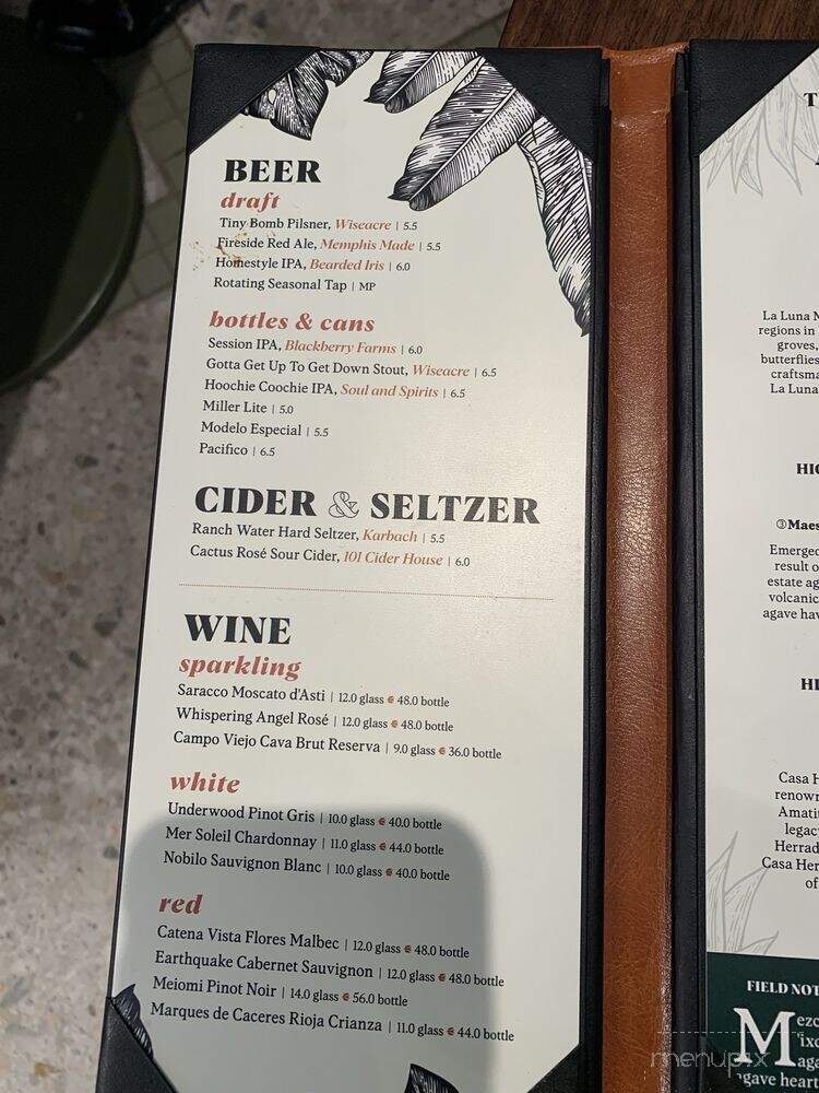 Local Lime - Germantown, TN menu_pic