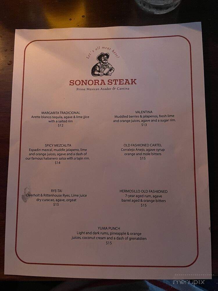Sonora Steak - Maple Valley, WA