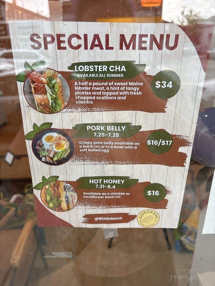 BiddoBanh - Biddeford, ME menu_pic