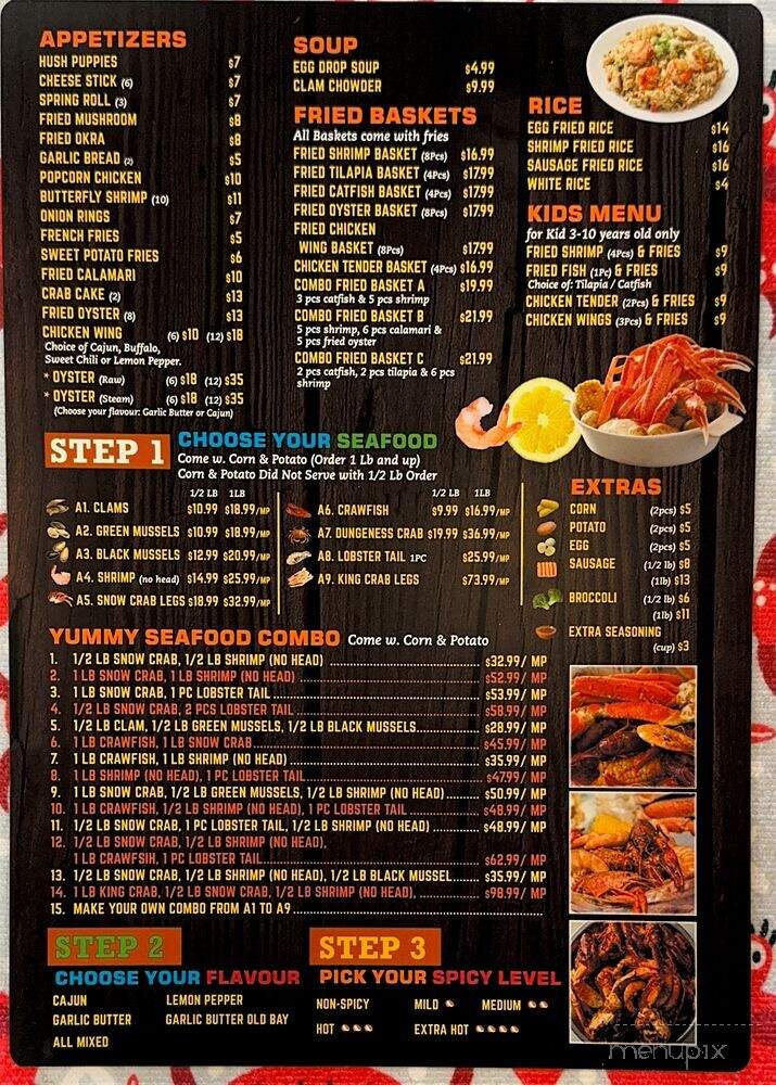 Yummy Crab Seafood - Coeur d'Alene, ID menu_pic