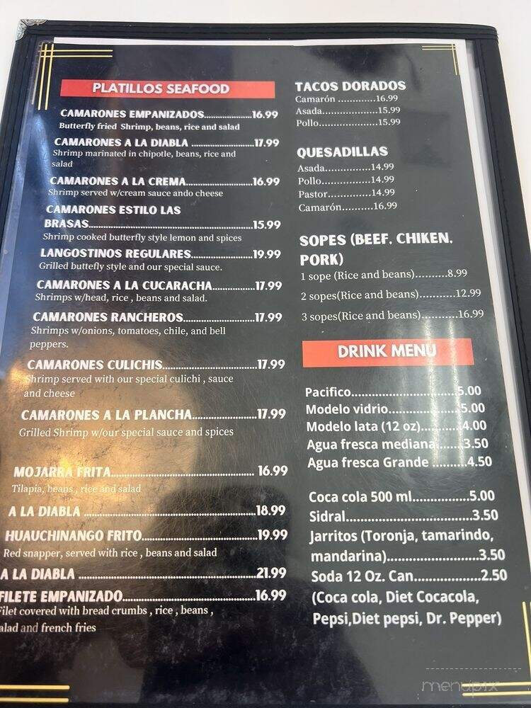 Las Brasas Mexican Restaurant - Stockton, CA menu_pic