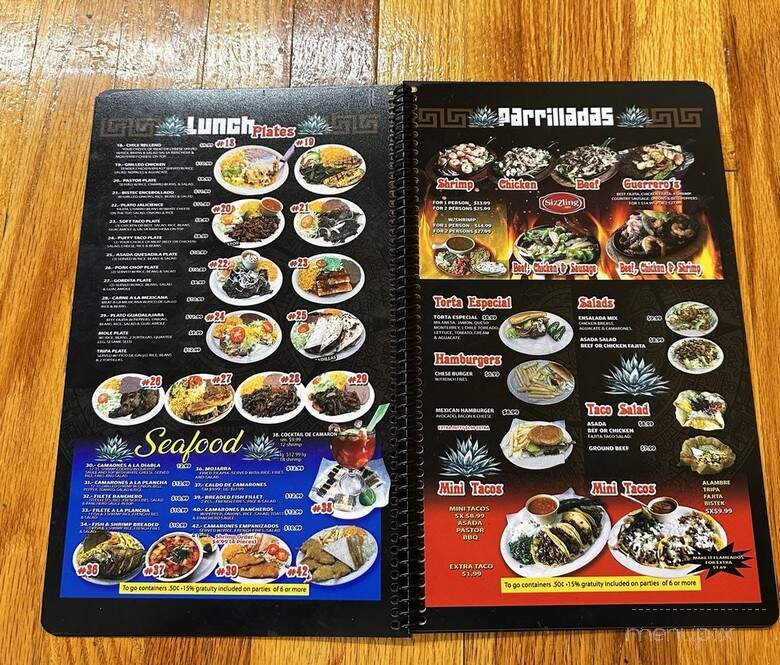 Guerrero's Mexican Restaurant - San Antonio, TX menu_pic
