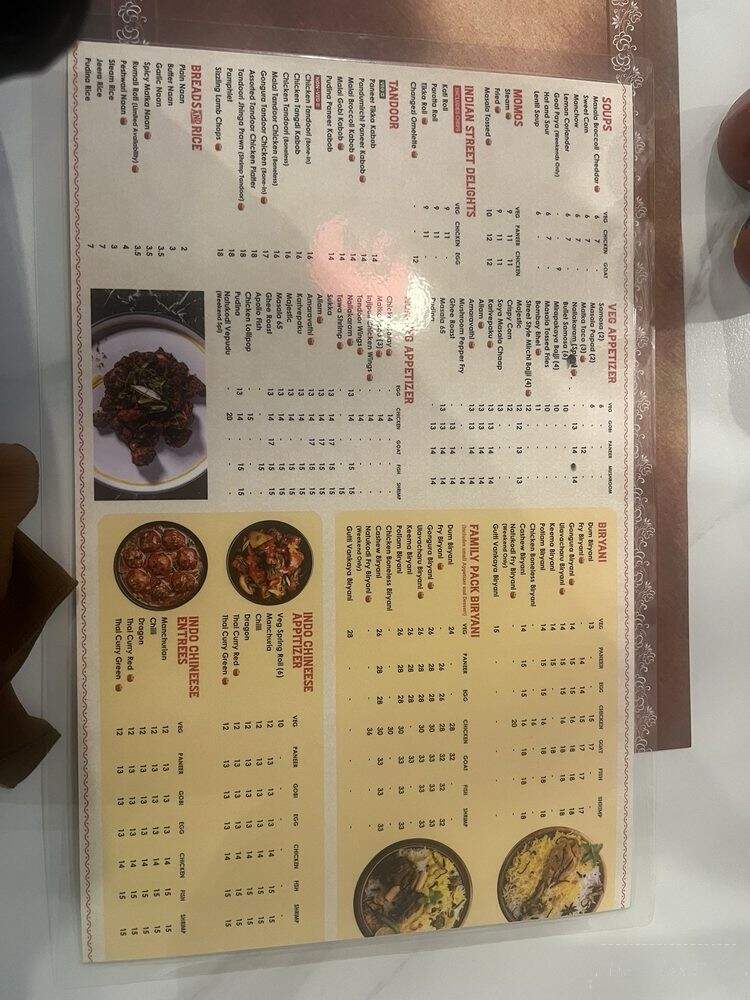 Hyderabadi Spicy Matka - San Antonio, TX menu_pic