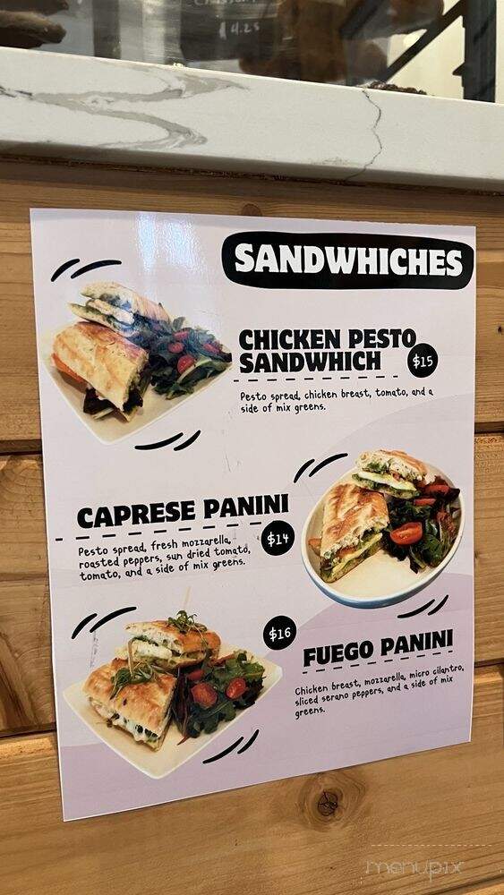 Gris Azul Cafe - Los Angeles, CA menu_pic