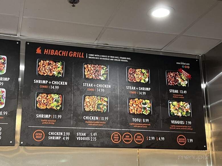 F&F Japanese Grill - McKinney, TX menu_pic