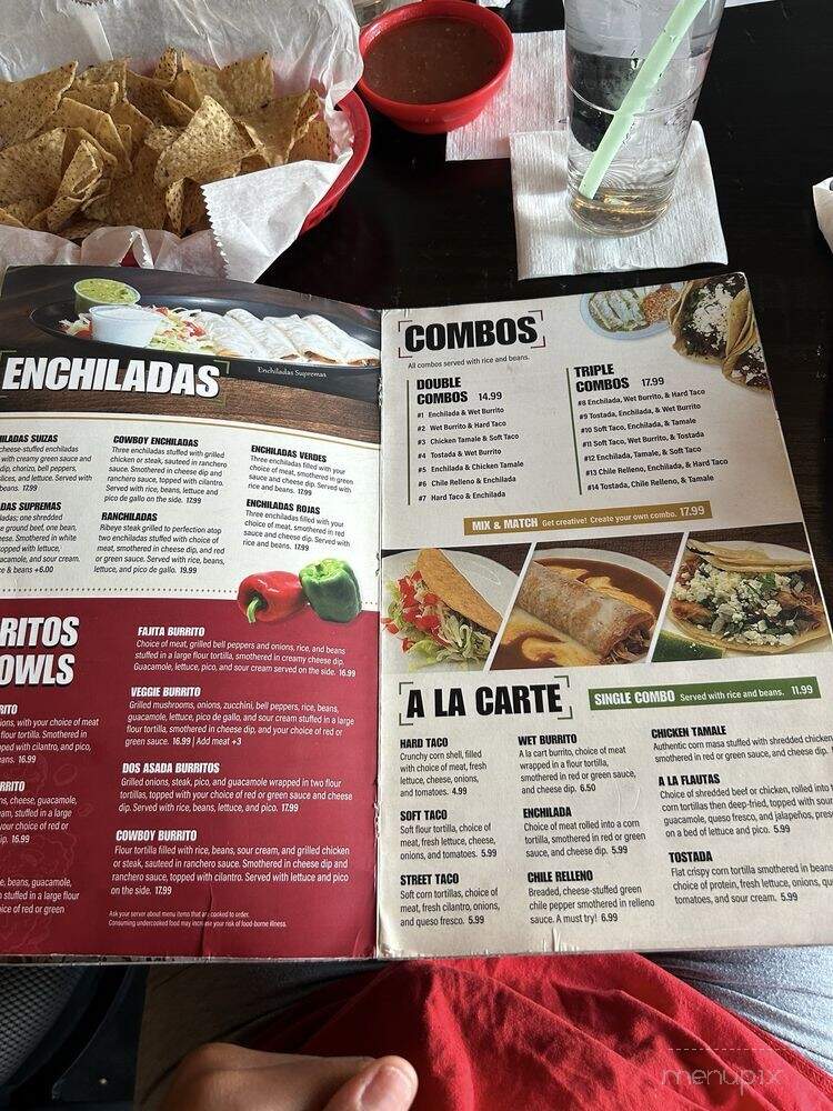 Cantina El Dorado - Auburn Hills, MI menu_pic
