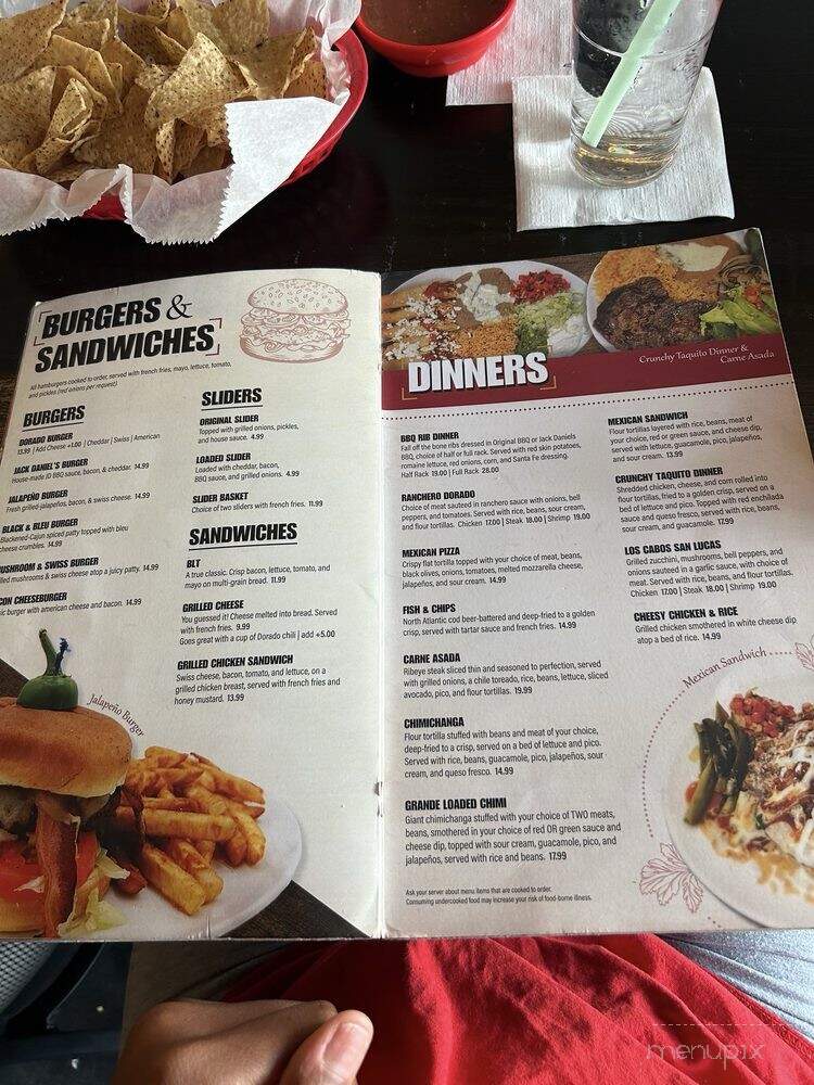 Cantina El Dorado - Auburn Hills, MI menu_pic