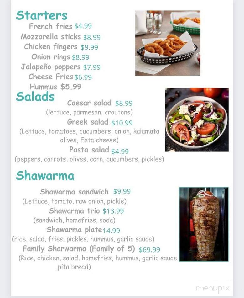 Shawarma Beirut - Wilmington, DE menu_pic