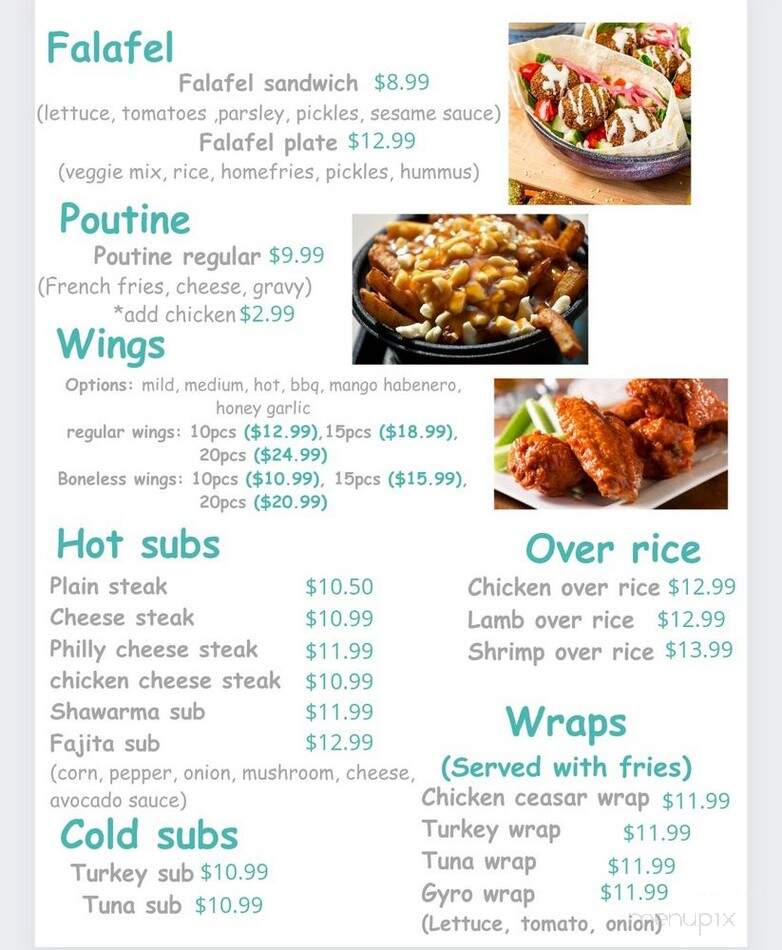Shawarma Beirut - Wilmington, DE menu_pic