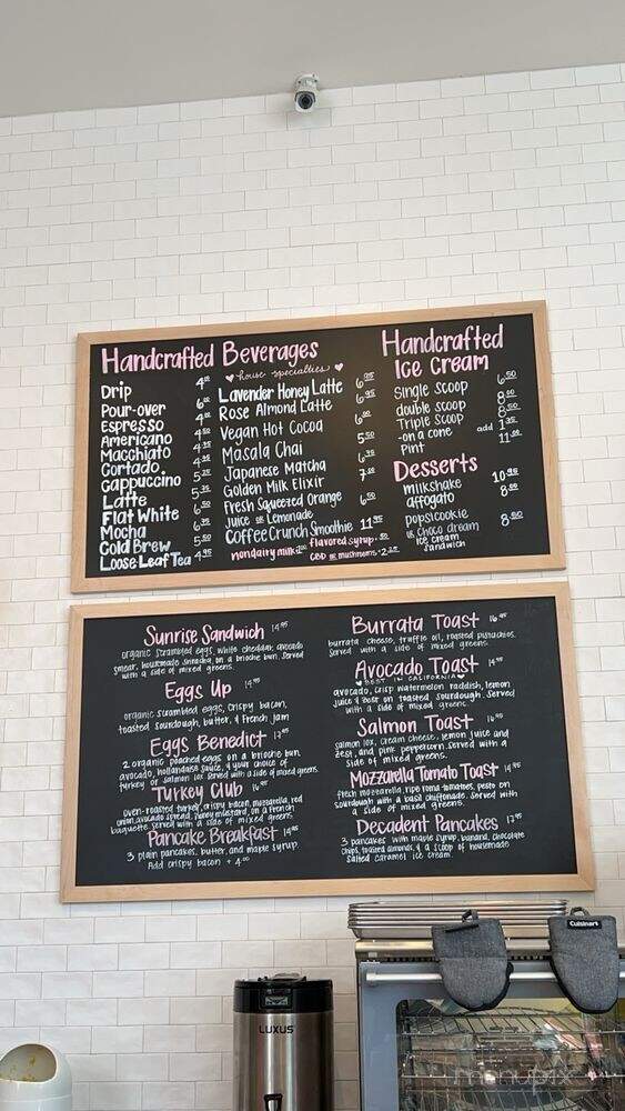 Le Cafe De La Plage - Santa Monica, CA menu_pic