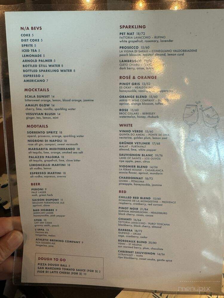 Pizzana - Marina del Rey, CA menu_pic