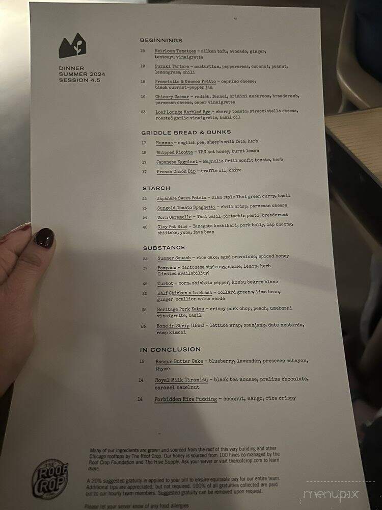 Maxwells Trading - Chicago, IL menu_pic
