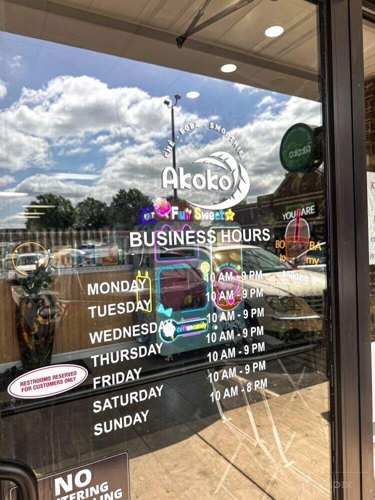 AKoKo - Greensboro, NC menu_pic