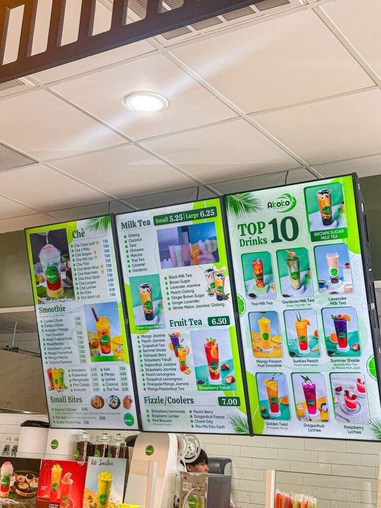 AKoKo - Greensboro, NC menu_pic