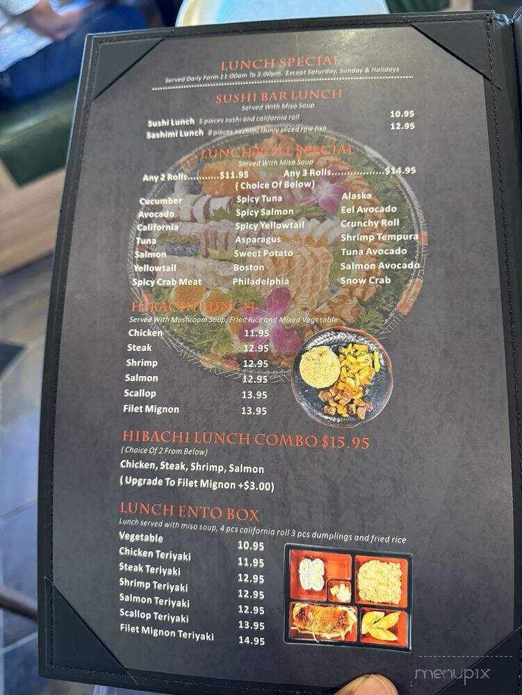Kitsune Sushi and Hibachi - Houston, TX menu_pic