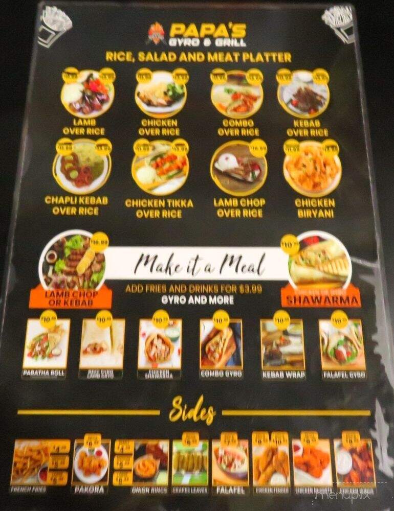 Papa's Gyro & Grill - Pearland, TX