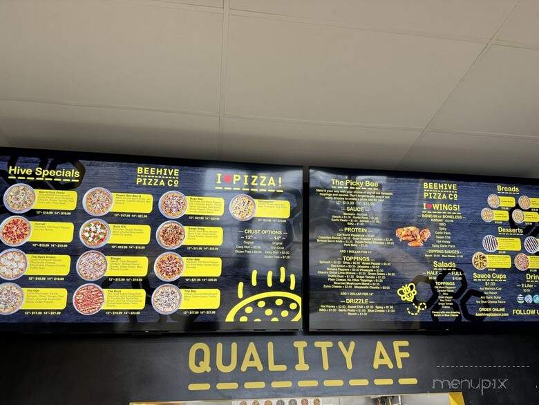 Beehive Pizza Company - Riverton, UT menu_pic
