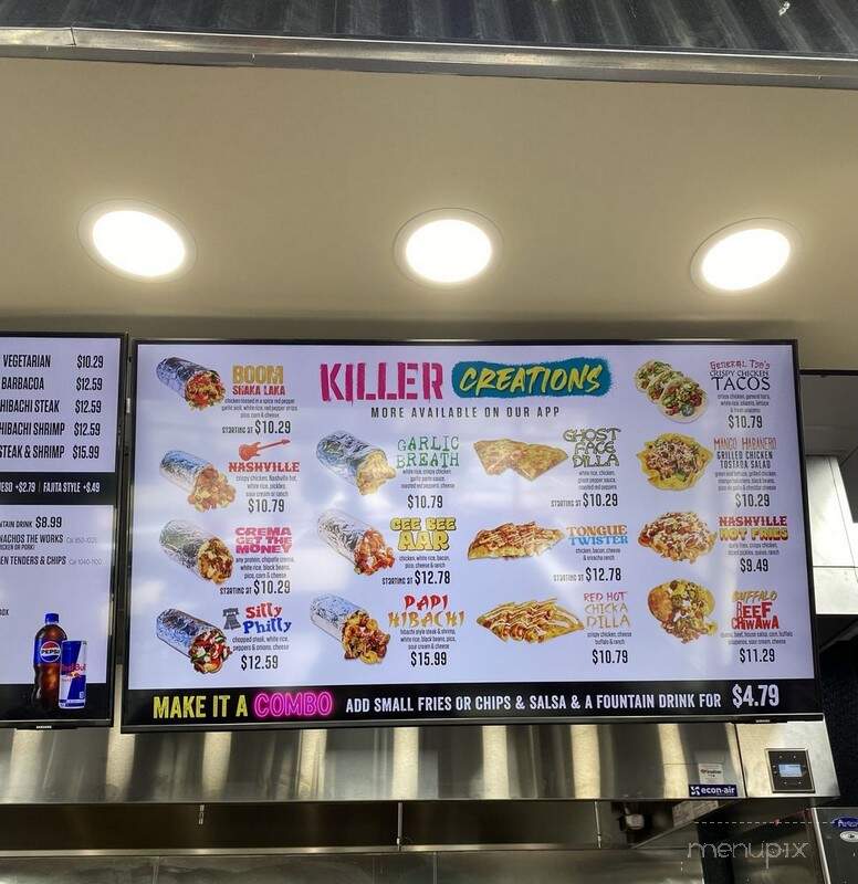 Bubbakoo's Burritos - Owings Mills, MD menu_pic