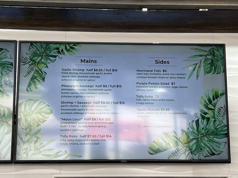 Little Aloha - San Francisco, CA menu_pic