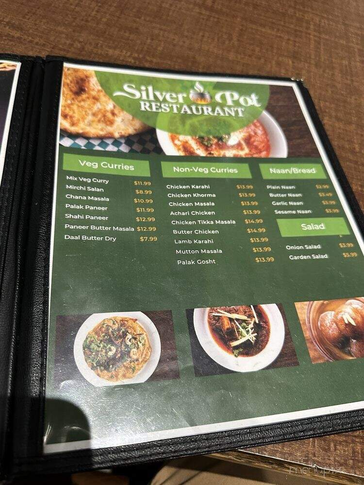 Silver Pot - Toronto, ON menu_pic