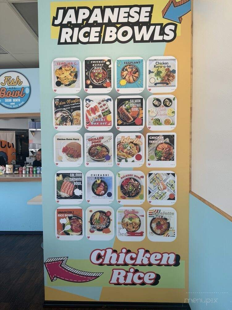 Fish and Bowl - Culver City, CA menu_pic
