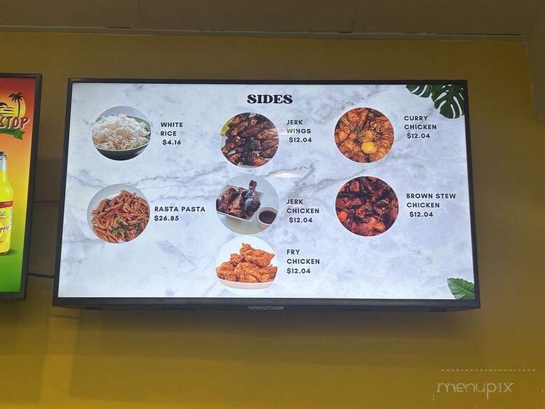 Jerk Stop - Los Angeles, CA menu_pic