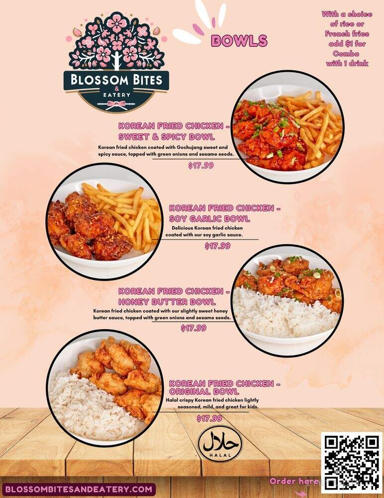 Blossom Bites & Eatery - Culver City, CA menu_pic