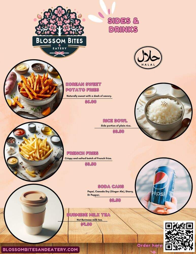 Blossom Bites & Eatery - Culver City, CA menu_pic