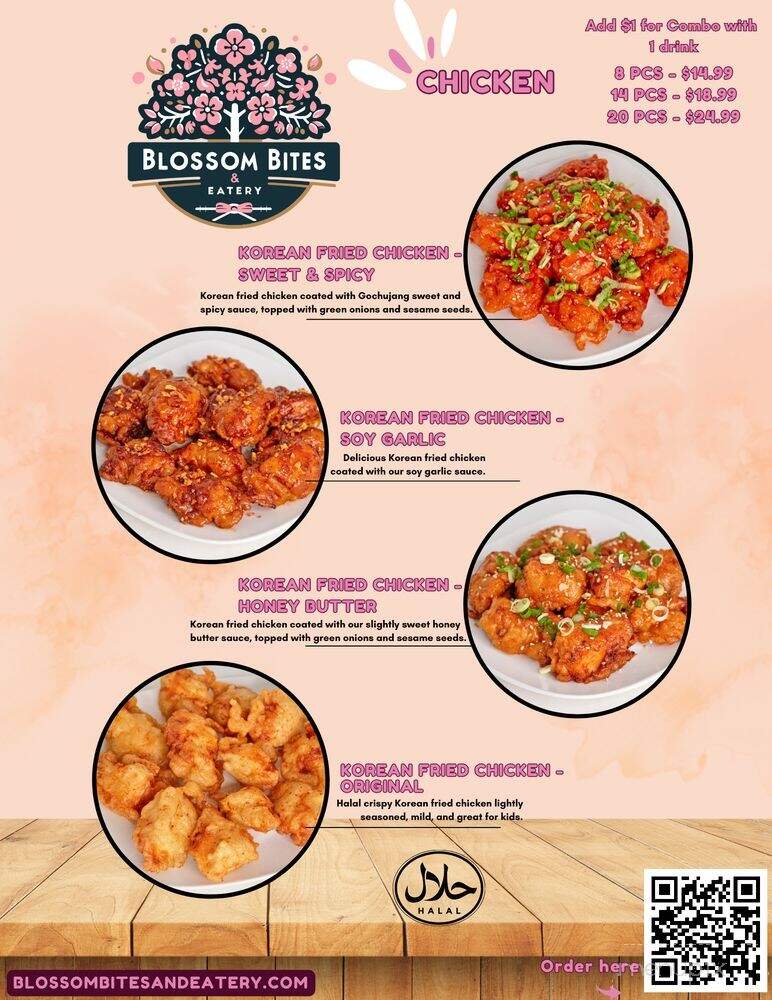 Blossom Bites & Eatery - Culver City, CA menu_pic