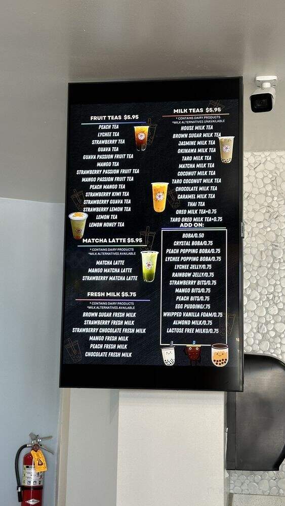 Poki Poki Boba & Brewski - Carlsbad, CA menu_pic
