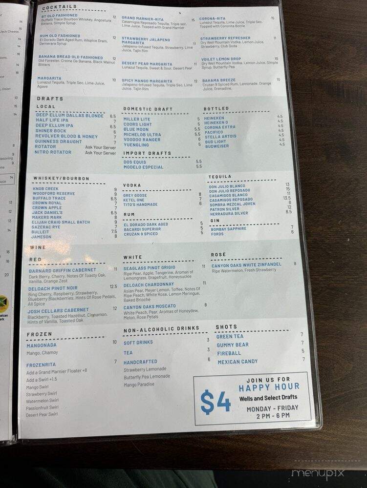 Wings over Heath - Heath, TX menu_pic
