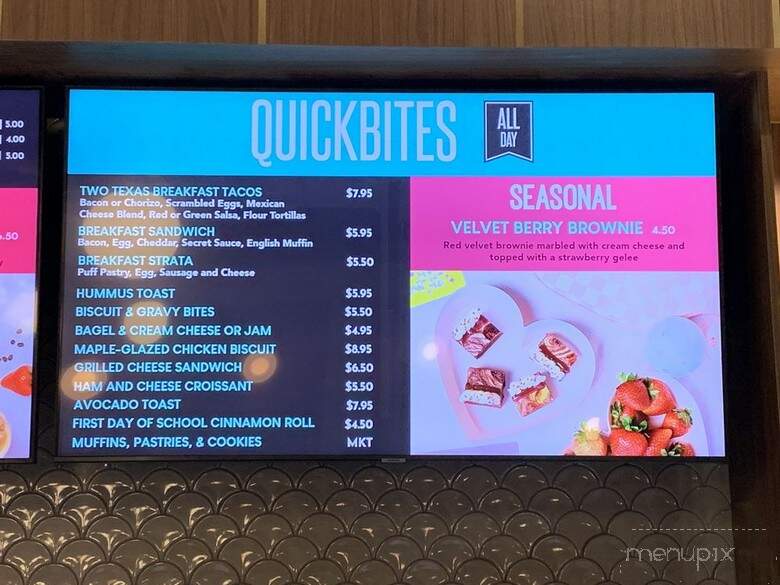 White Rhino Coffee - Garland, TX menu_pic