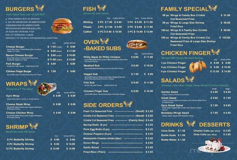 Wings Family - Snellville, GA menu_pic