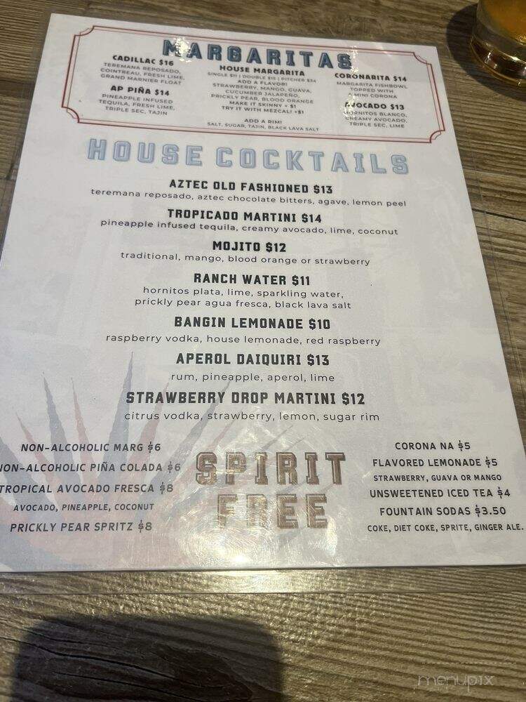Al Pastor - Havertown, PA menu_pic