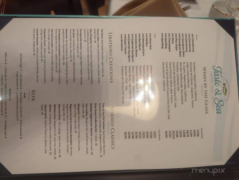 Taste & Sea - Glen Mills, PA menu_pic