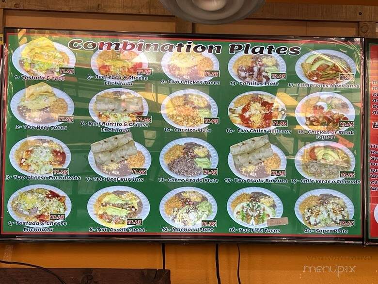 Los Victor's - Albuquerque, NM menu_pic
