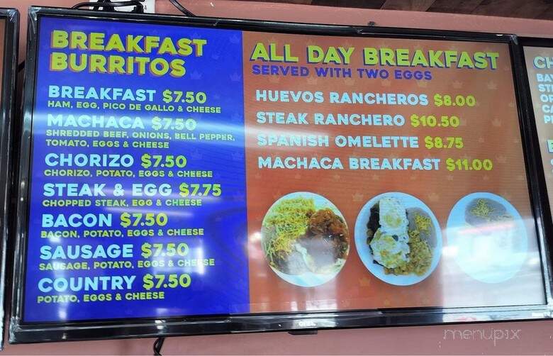 Alvaritos Tacos - Belen, NM menu_pic