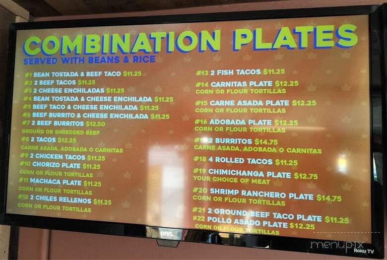 Alvaritos Tacos - Belen, NM menu_pic