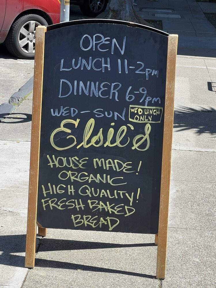 Elsie's on Solano - Berkeley, CA menu_pic