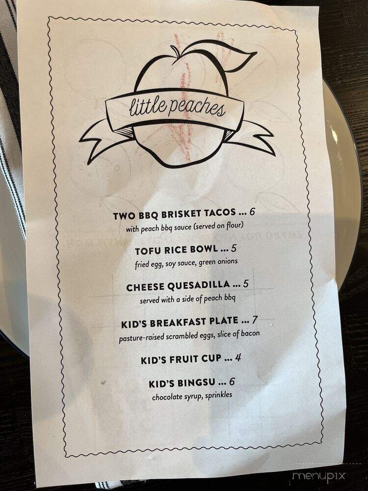 The Peached Tortilla - Cedar Park, TX menu_pic